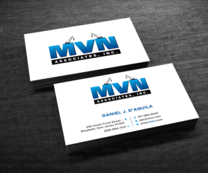 Business Card Design by Designers Hub for MVN Associates, Inc. | Design: #19668588