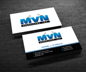 Business Card Design by Designers Hub for MVN Associates, Inc. | Design: #19668631