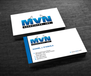 Business Card Design by Designers Hub for MVN Associates, Inc. | Design: #19668906