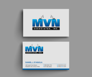 Business Card Design by Designers Hub for MVN Associates, Inc. | Design: #19669049