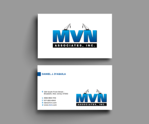 Business Card Design by Designers Hub for MVN Associates, Inc. | Design: #19669218
