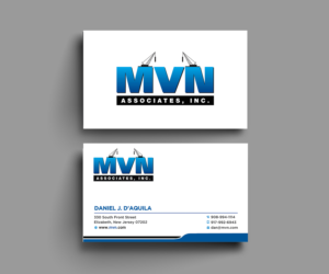 Business Card Design by Designers Hub for MVN Associates, Inc. | Design: #19669349