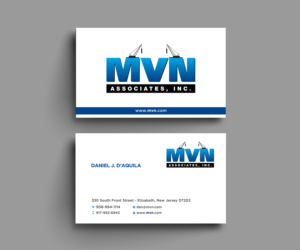 Business Card Design by Designers Hub for MVN Associates, Inc. | Design: #19675310