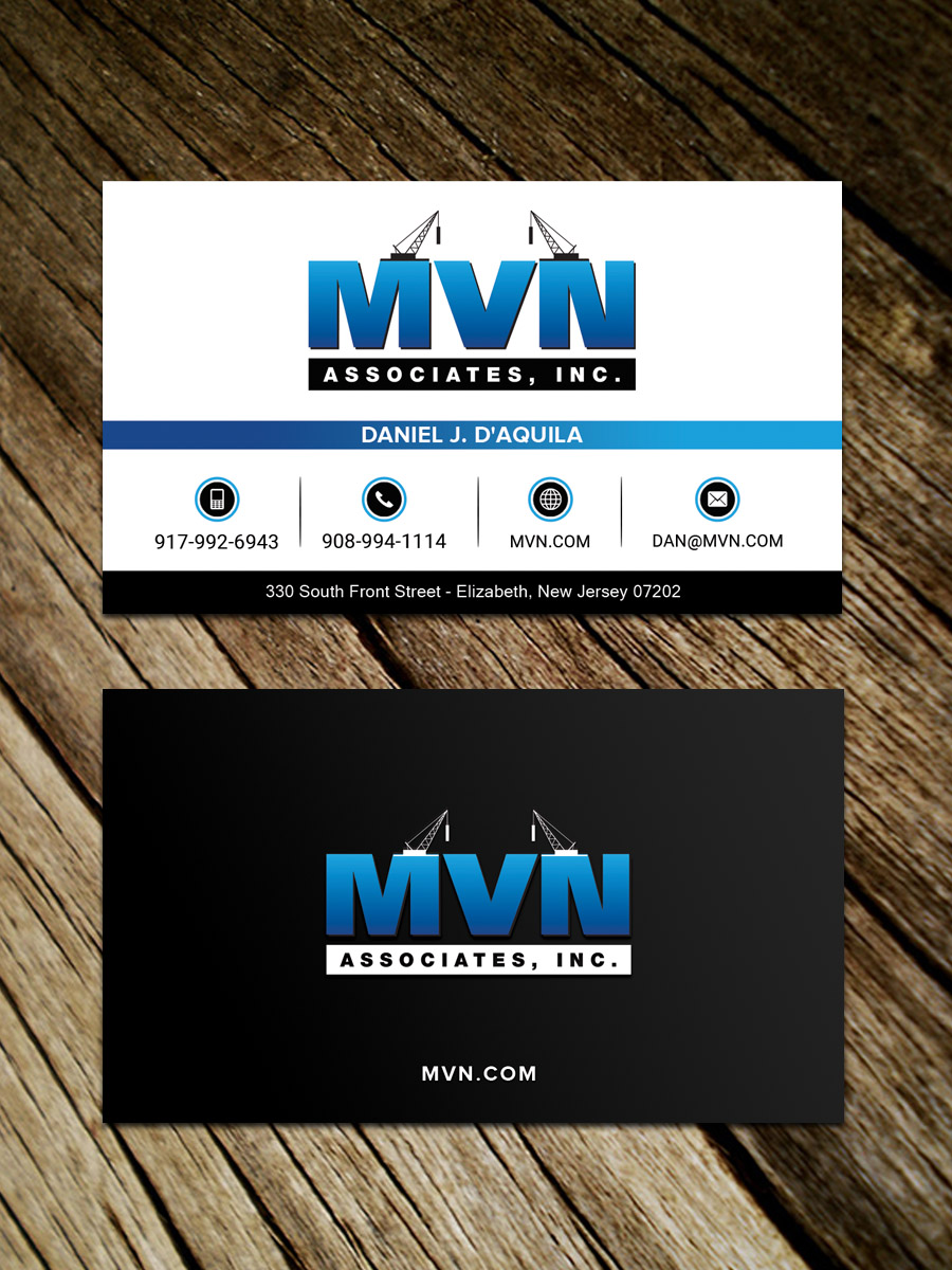 Visitenkarten-Design von Sandaruwan für MVN Associates, Inc. | Design #19717927