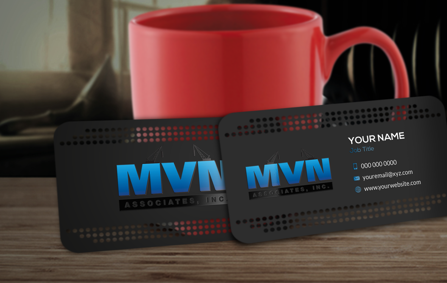 Business Card Design by Riz' for MVN Associates, Inc. | Design #19686700