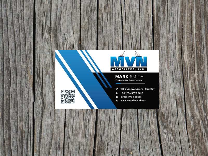 Business Card Design by Priyo Subarkah for MVN Associates, Inc. | Design #19684121
