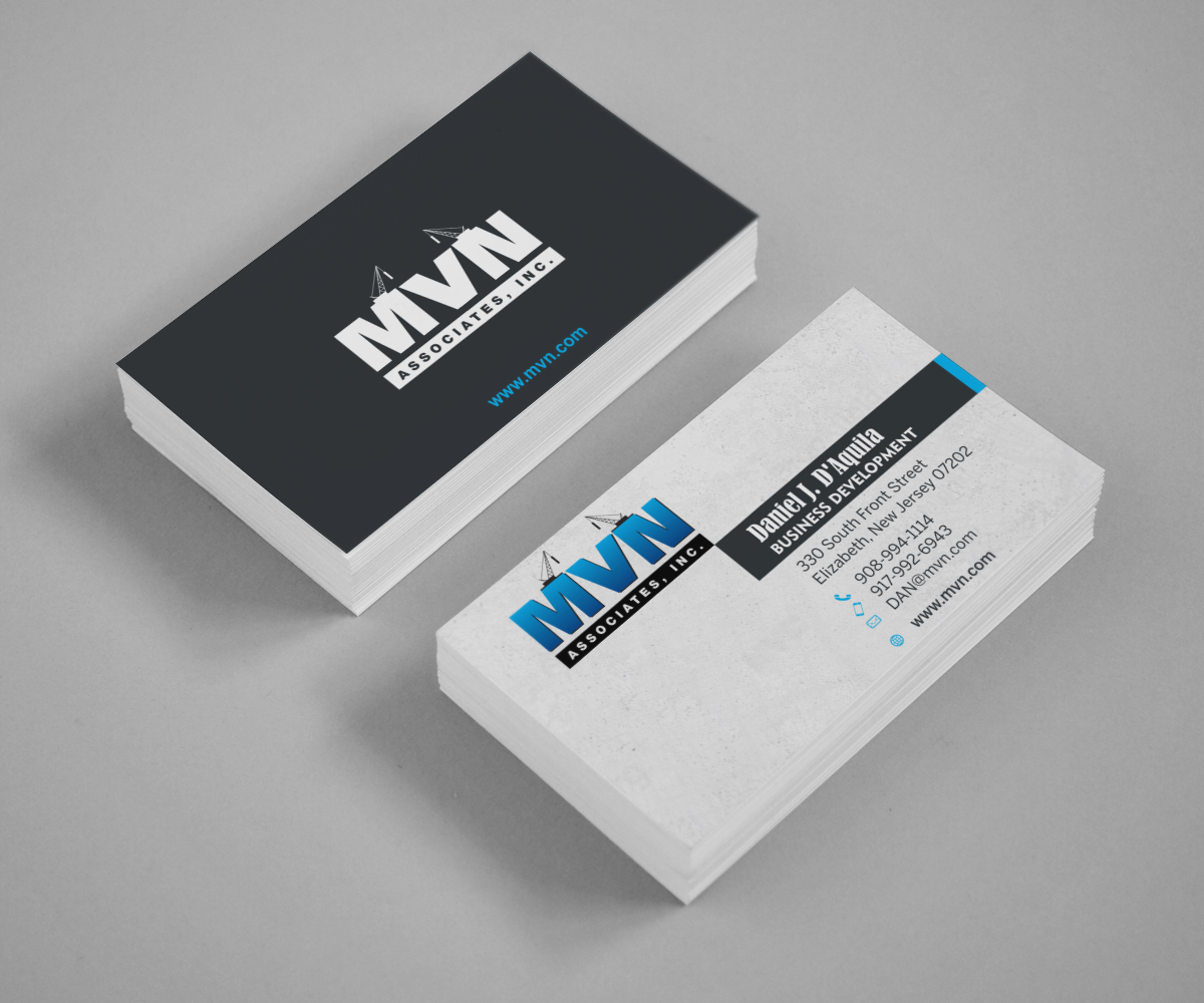 Business Card Design by anxongdzong for MVN Associates, Inc. | Design #19701630