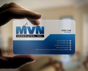Business Card Design by Lanka Ama for MVN Associates, Inc. | Design: #19663430