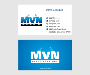 Business Card Design by S.S. Mulla for MVN Associates, Inc. | Design: #19686096