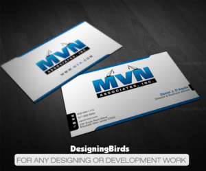 Business Card Design by Designing Birds for MVN Associates, Inc. | Design: #19674847