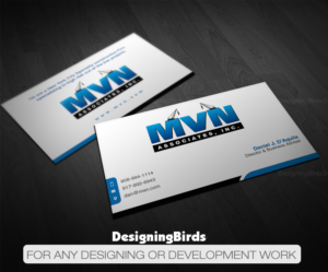 Business Card Design by Designing Birds for MVN Associates, Inc. | Design: #19675285