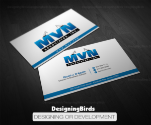 Business Card Design by Designing Birds for MVN Associates, Inc. | Design: #19677000