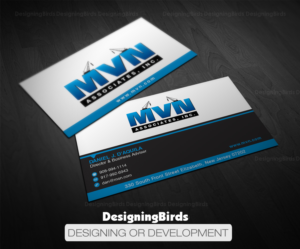 Business Card Design by Designing Birds for MVN Associates, Inc. | Design: #19677826