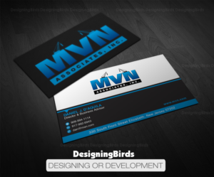 Business Card Design by Designing Birds for MVN Associates, Inc. | Design: #19677827