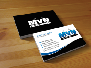 Business Card Design by Creations Box 2015 for MVN Associates, Inc. | Design: #19708330