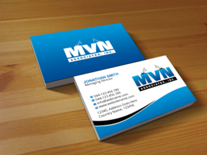 Business Card Design by Creations Box 2015 for MVN Associates, Inc. | Design: #19708333