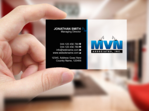 Business Card Design by Creations Box 2015 for MVN Associates, Inc. | Design: #19708372