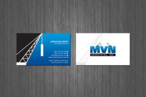 Business Card Design by Creations Box 2015 for MVN Associates, Inc. | Design: #19708873