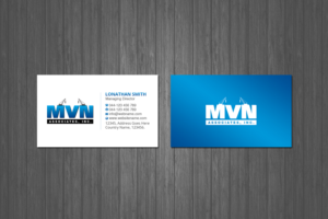 Business Card Design by Creations Box 2015 for MVN Associates, Inc. | Design: #19708874