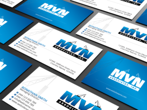 Business Card Design by Creations Box 2015 for MVN Associates, Inc. | Design: #19708875