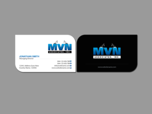 Business Card Design by Creations Box 2015 for MVN Associates, Inc. | Design: #19708881