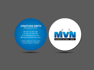 Business Card Design by Creations Box 2015 for MVN Associates, Inc. | Design: #19708885