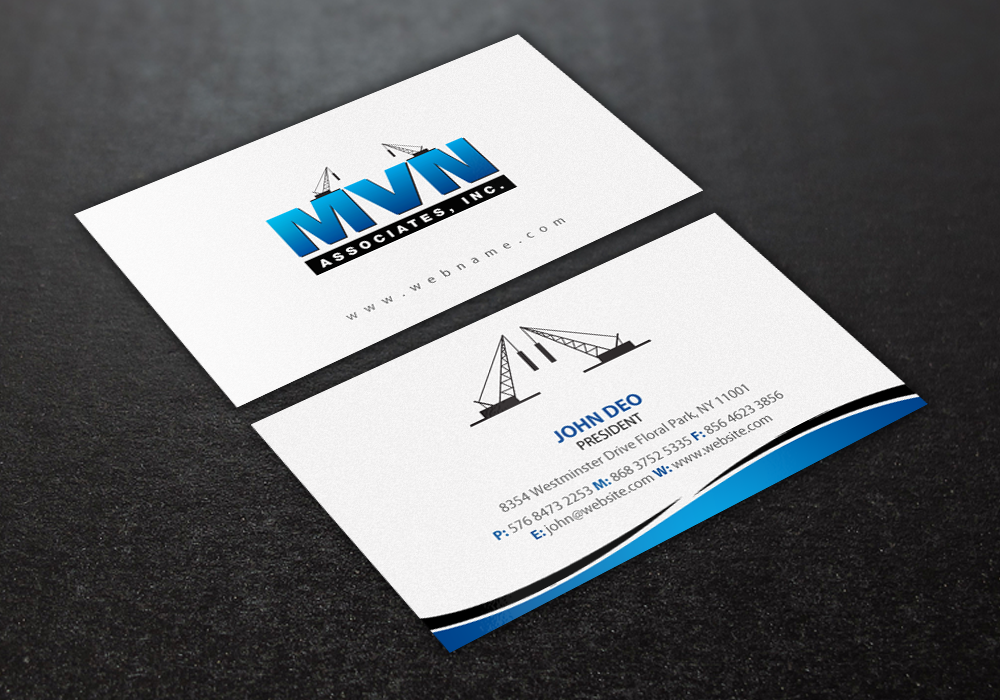 Business Card Design by Brand aid for MVN Associates, Inc. | Design #19665939