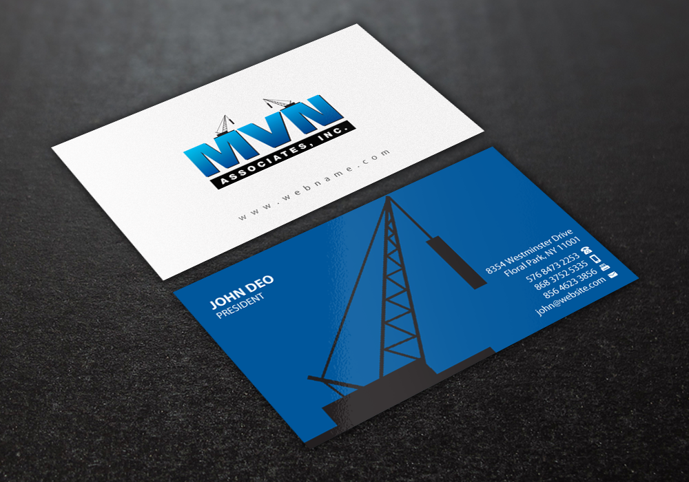 Business Card Design by Brand aid for MVN Associates, Inc. | Design #19665978