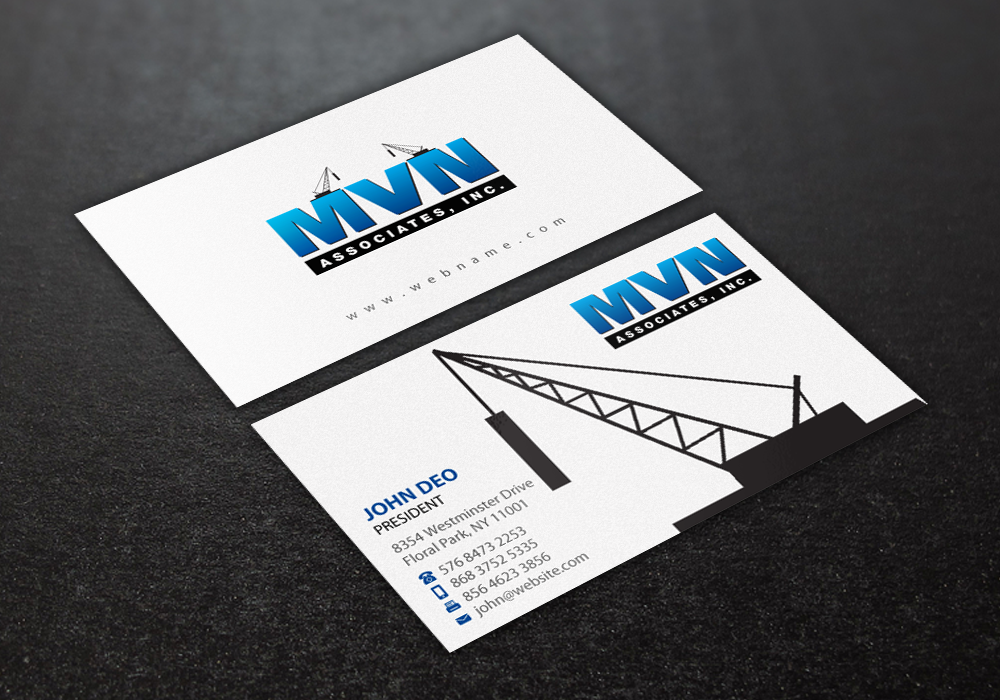 Business Card Design by Brand aid for MVN Associates, Inc. | Design #19665992