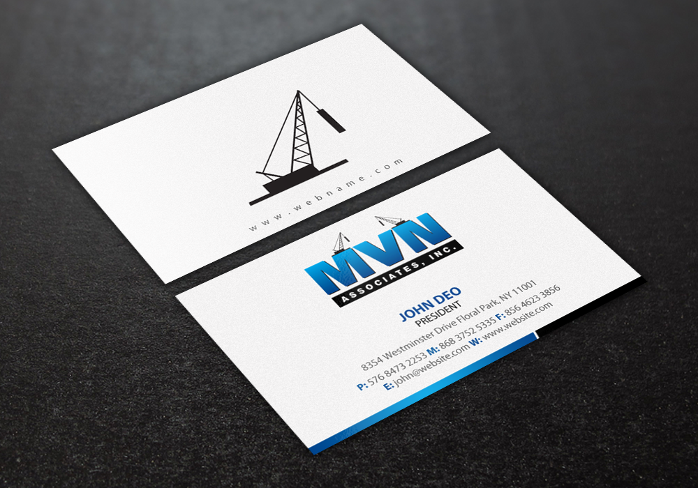 Business Card Design by Brand aid for MVN Associates, Inc. | Design #19665997