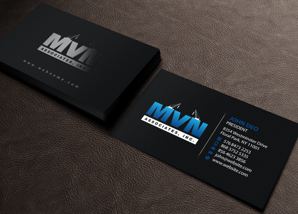 Business Card Design by Brand aid for MVN Associates, Inc. | Design #19666049