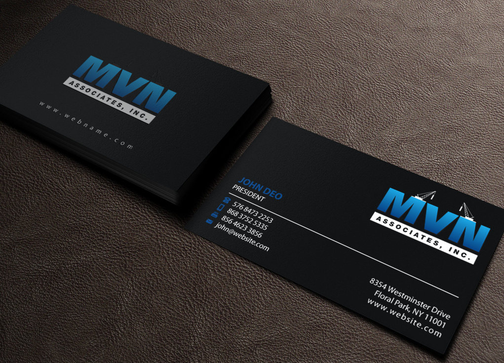 Diseño de Tarjeta de Presentación por Brand aid para MVN Associates, Inc. | Diseño #19666099