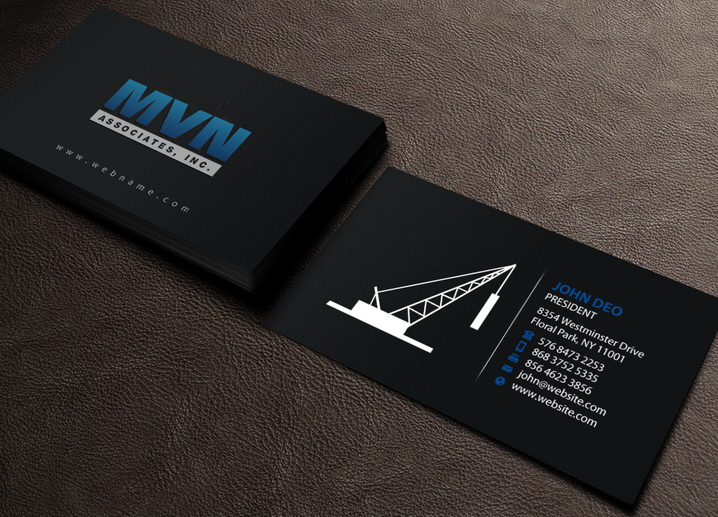 Business Card Design by Brand aid for MVN Associates, Inc. | Design #19666115