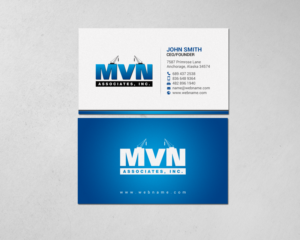 Business Card Design by chandrayaan.creative for MVN Associates, Inc. | Design: #19665758