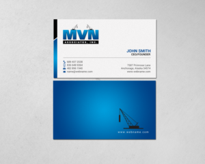 Business Card Design by chandrayaan.creative for MVN Associates, Inc. | Design: #19665795