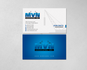 Business Card Design by chandrayaan.creative for MVN Associates, Inc. | Design: #19665796