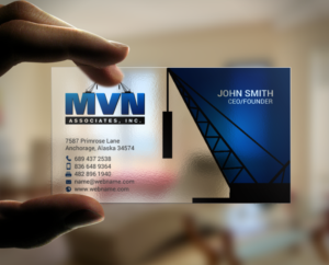 Business Card Design by chandrayaan.creative for MVN Associates, Inc. | Design: #19665804