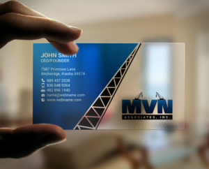 Business Card Design by chandrayaan.creative for MVN Associates, Inc. | Design: #19665805
