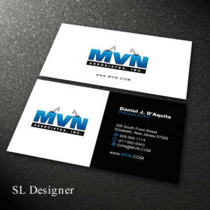 Business Card Design by SL Designer for MVN Associates, Inc. | Design: #19674672