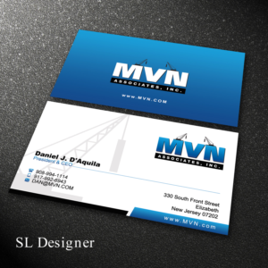 Business Card Design by SL Designer for MVN Associates, Inc. | Design: #19674673