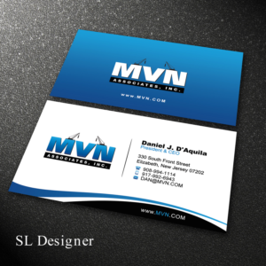 Business Card Design by SL Designer for MVN Associates, Inc. | Design: #19674674
