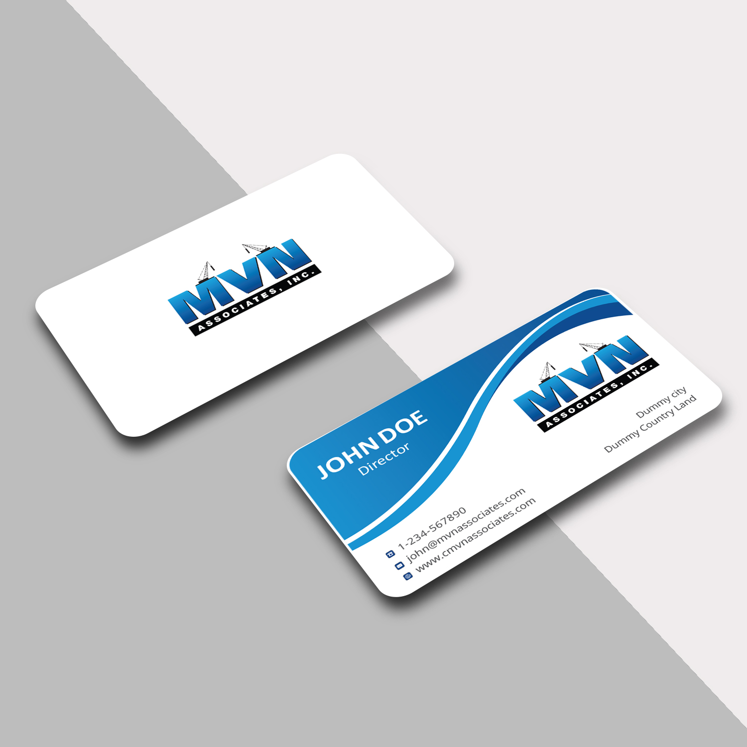 Diseño de Tarjeta de Presentación por Creative Jiniya para MVN Associates, Inc. | Diseño #19669237