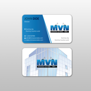 Diseño de Tarjeta de Presentación por Creative Jiniya para MVN Associates, Inc. | Diseño: #19669238