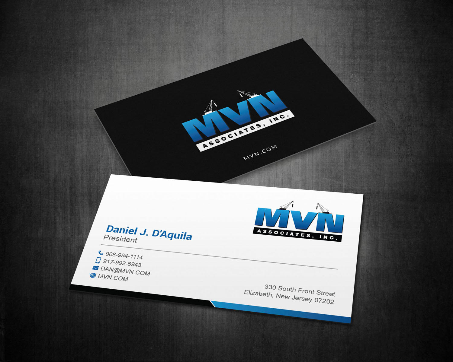 Diseño de Tarjeta de Presentación por mdreyad para MVN Associates, Inc. | Diseño #19673127