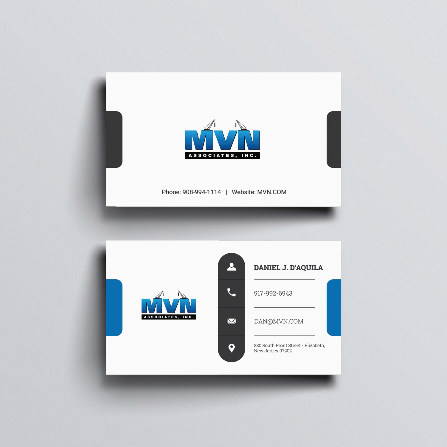 Business Card Design by Creativesidea for MVN Associates, Inc. | Design #19721003
