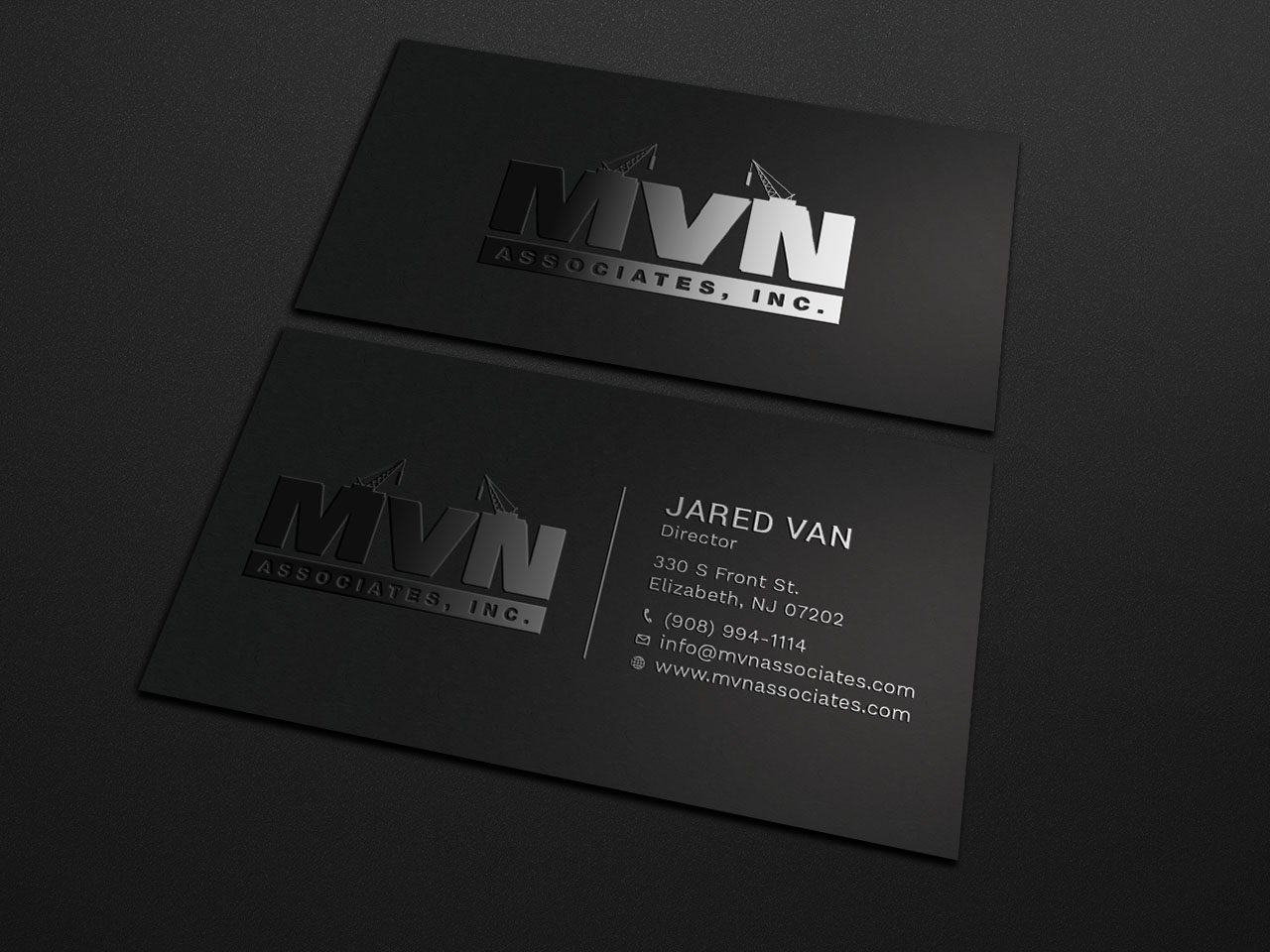 Business Card Design by Tripti Ranjan Gain for MVN Associates, Inc. | Design #19667736