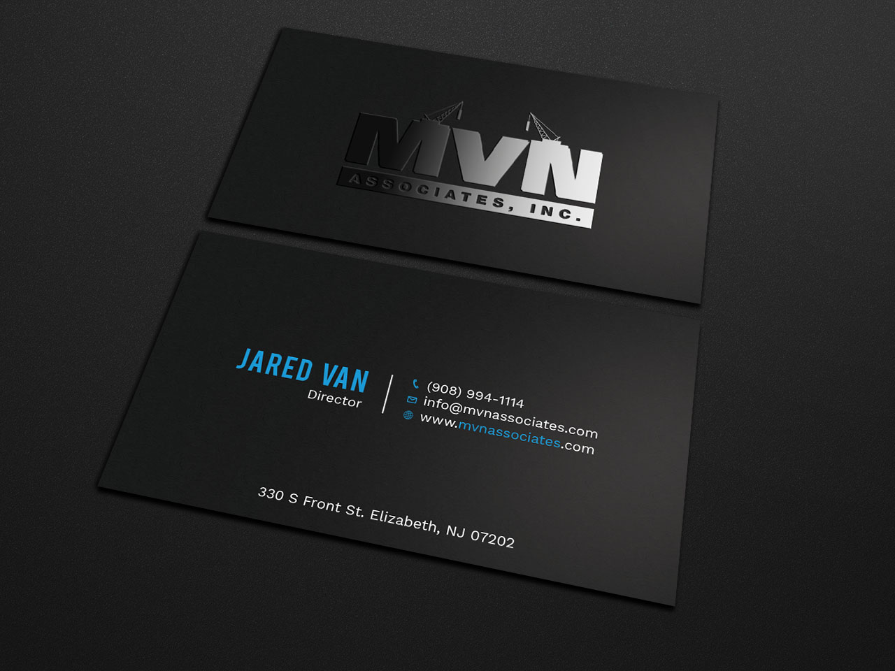 Business Card Design by Tripti Ranjan Gain for MVN Associates, Inc. | Design #19667744