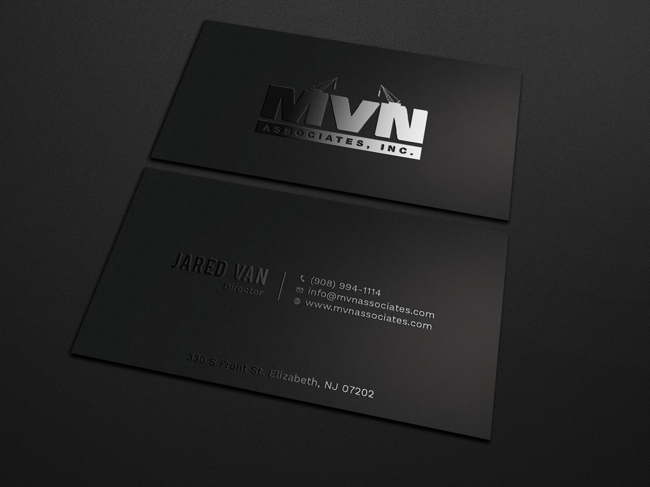 Diseño de Tarjeta de Presentación por Tripti Ranjan Gain para MVN Associates, Inc. | Diseño #19667748