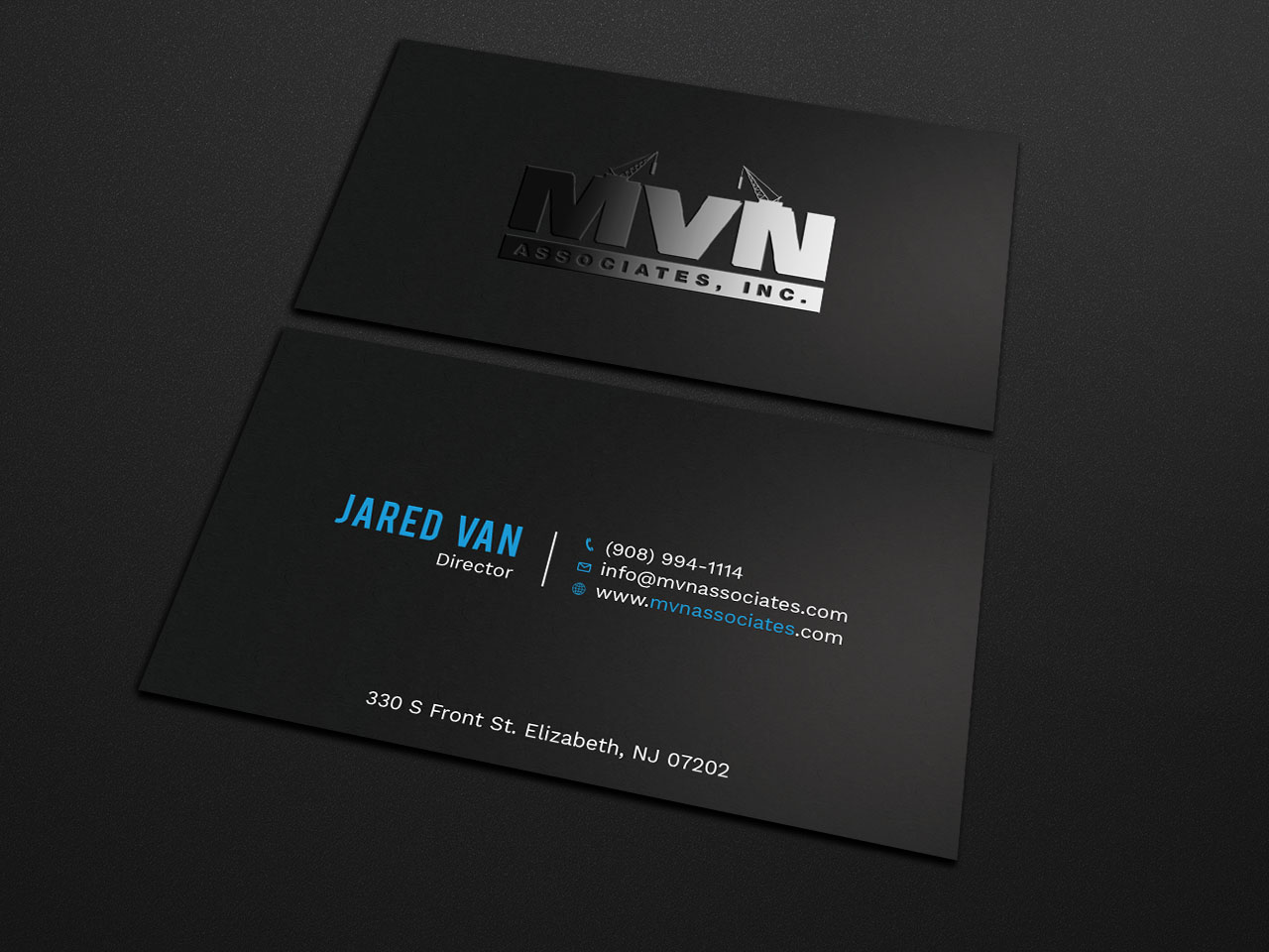 Diseño de Tarjeta de Presentación por Tripti Ranjan Gain para MVN Associates, Inc. | Diseño #19667750