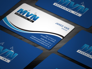 Business Card Design by Tripti Ranjan Gain for MVN Associates, Inc. | Design: #19667768